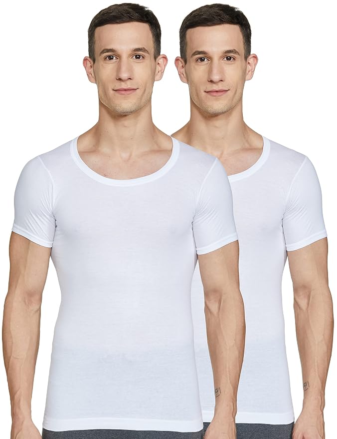 DIXCY SCOTT MENS UNDER SHIRT FULL SLEEVE WHITE 10PIECES BOX