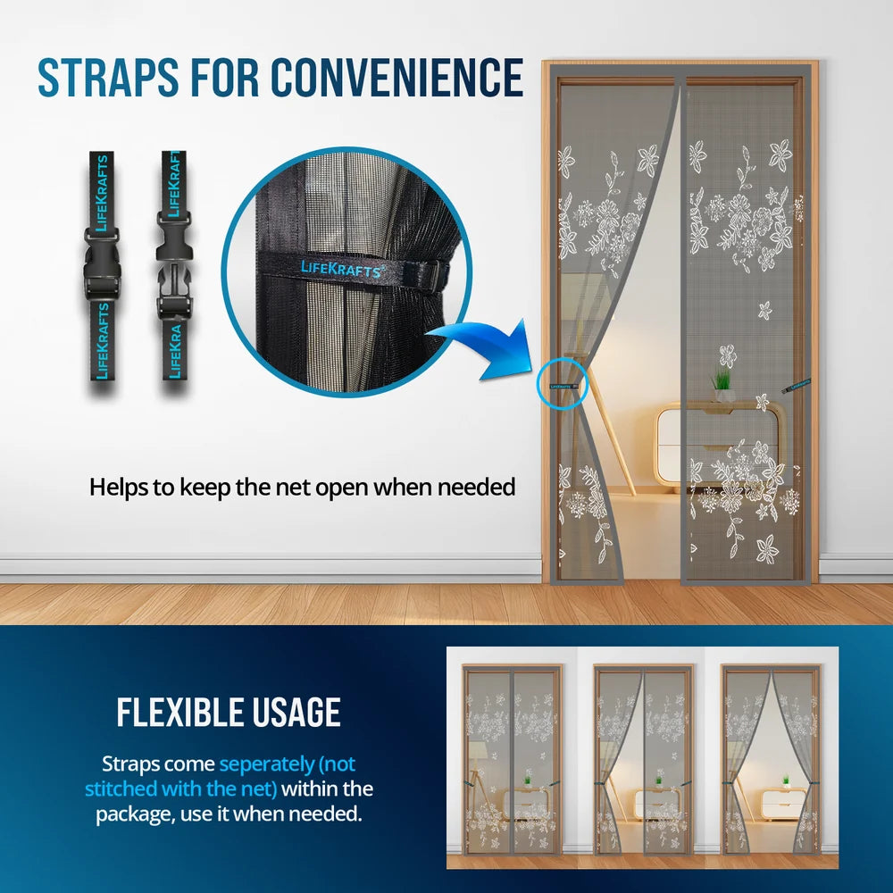MOSQUITO NET MAGNETIC DOOR