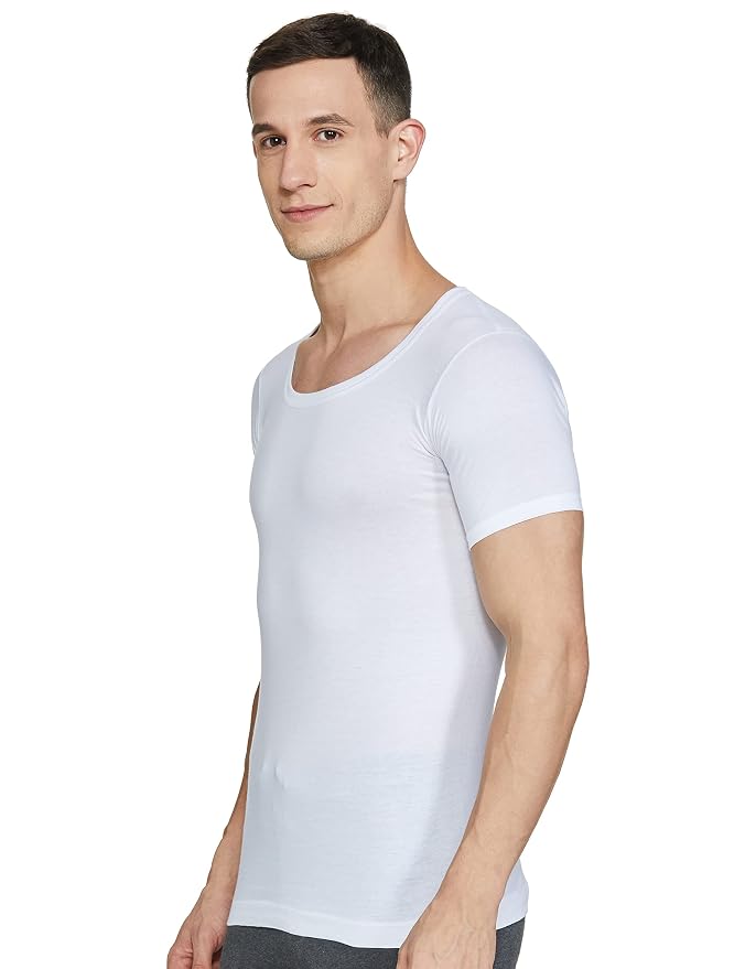 DIXCY SCOTT MENS UNDER SHIRT FULL SLEEVE WHITE 10PIECES BOX